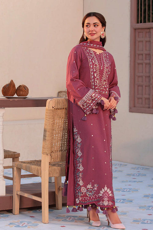 3 Piece Unstiched Embroidery Dhanak