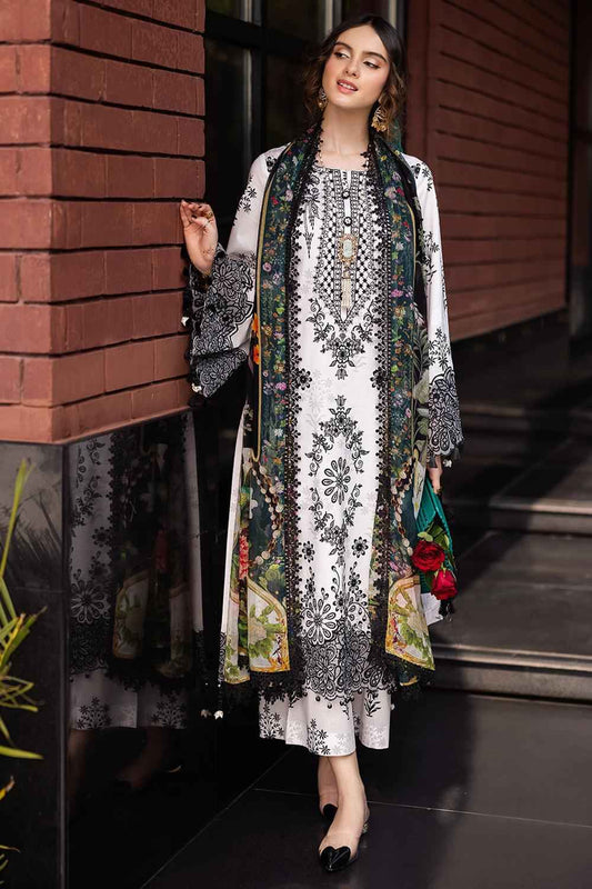 3 Piece Unstiched Embroidery Dhanak