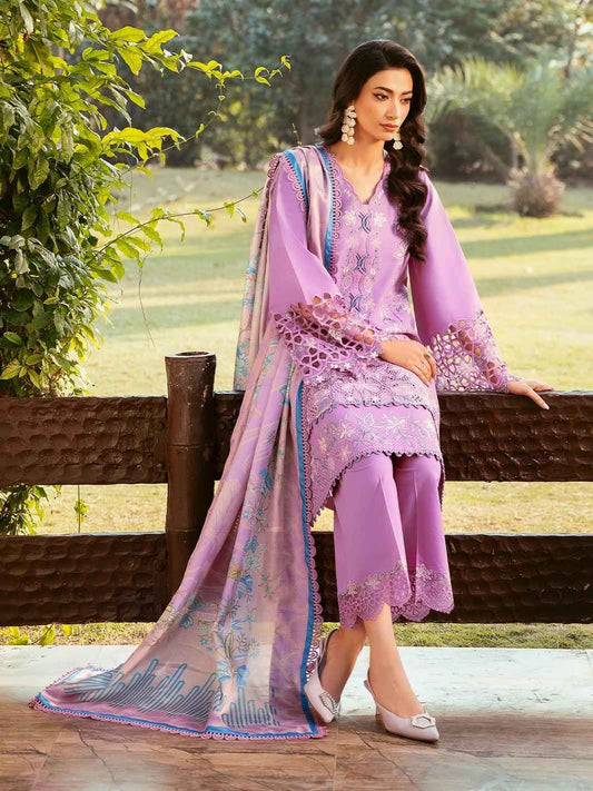 3 Piece Unstiched Embroidery Dhanak