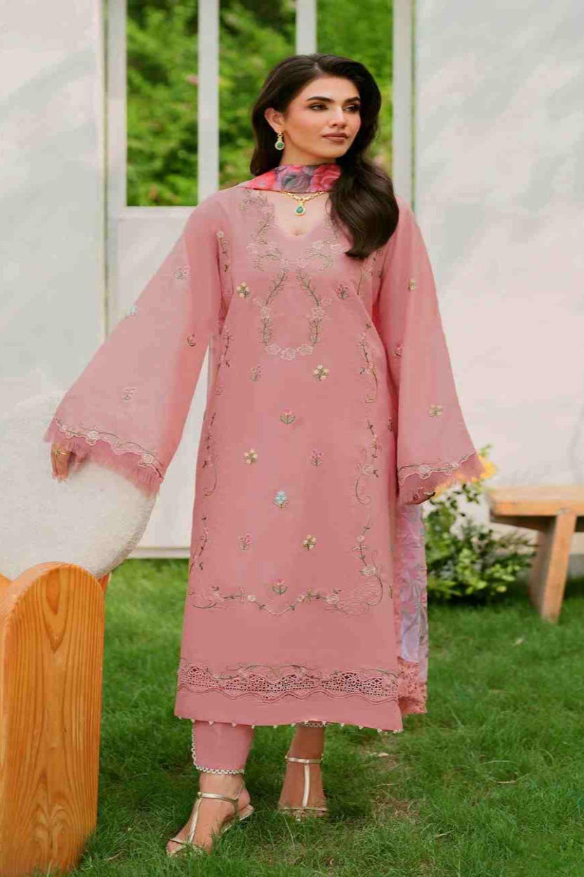 3 Piece Unstiched Embroidery Dhanak
