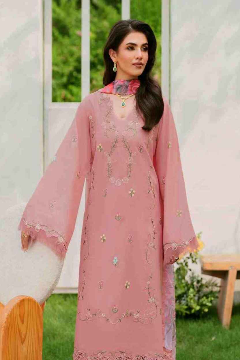 3 Piece Unstiched Embroidery Dhanak