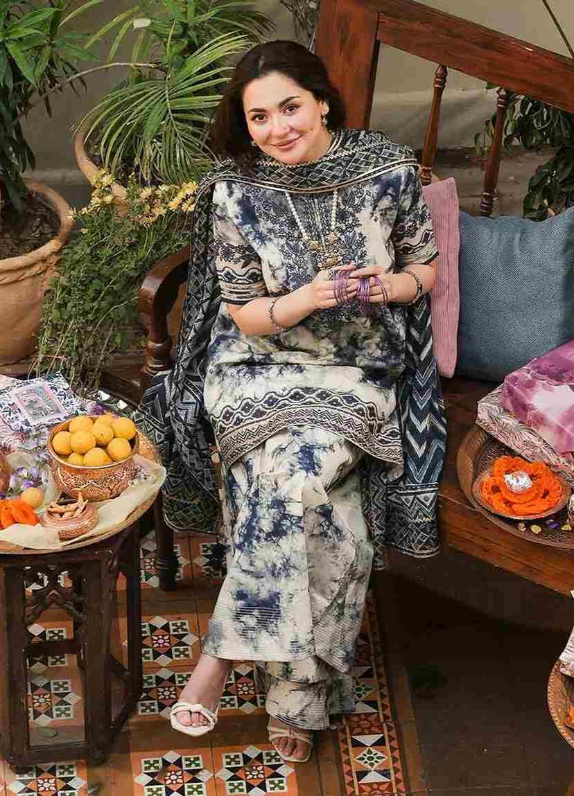 3 Piece Unstiched Embroidery Dhanak
