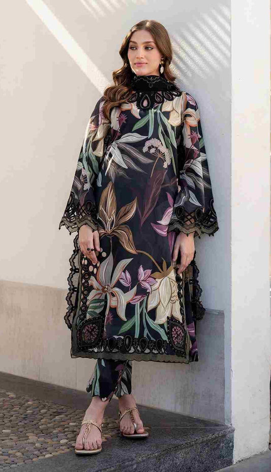 3 Piece Unstiched Embroidery Dhanak