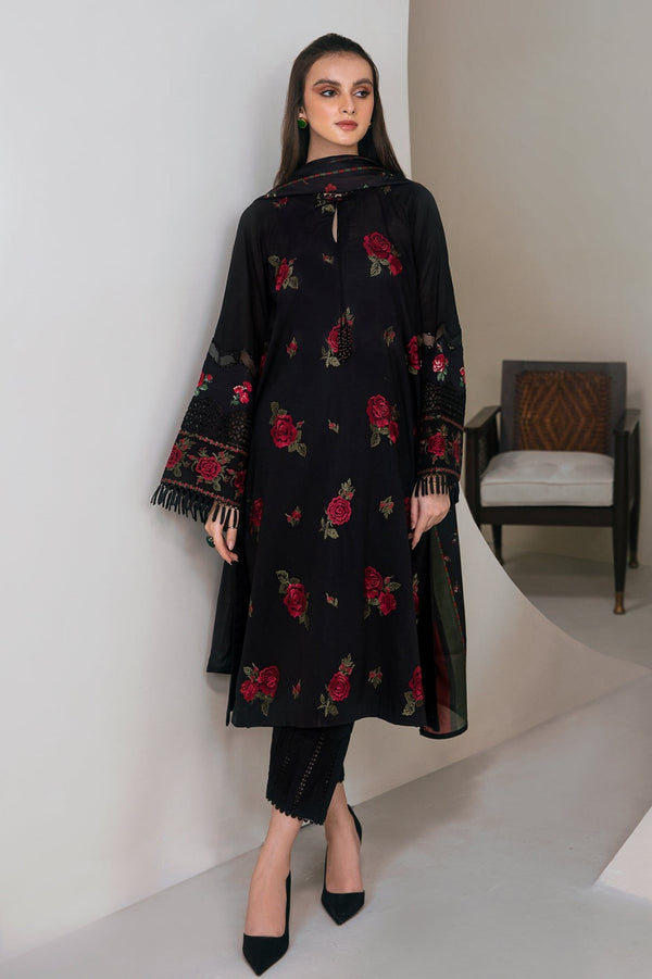 BAROQUE | DHANAK | Unstitch | 3PC | SI - F - 10