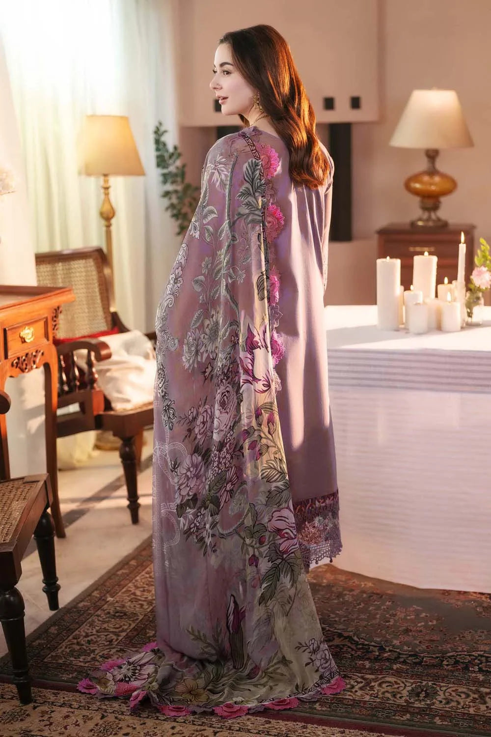 Latest Dhanak Dress Design for Women Winter Collection