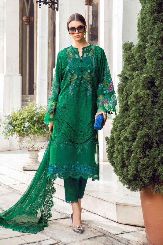 The Bottle Green | Embroidered Eid Collection