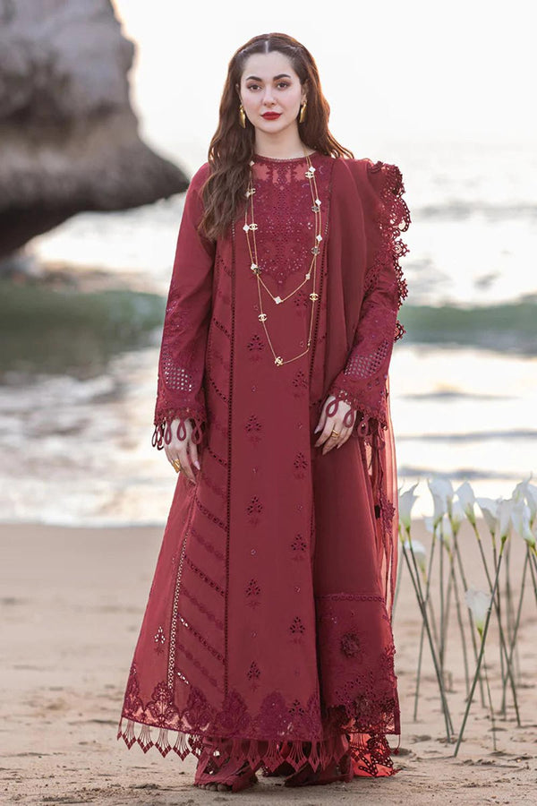3 Piece Unstiched Embroidery Dhanak