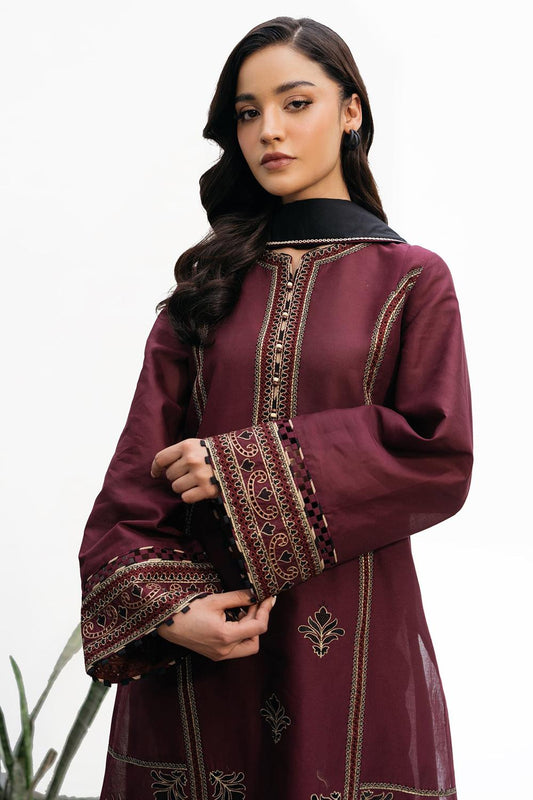 3 Piece Unstiched Embroidery Dhanak