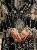 3-Piece Embroidered Lawn Dress with Premium Khadi Net Dupatta