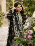 3-Piece Embroidered Lawn Dress with Premium Khadi Net Dupatta