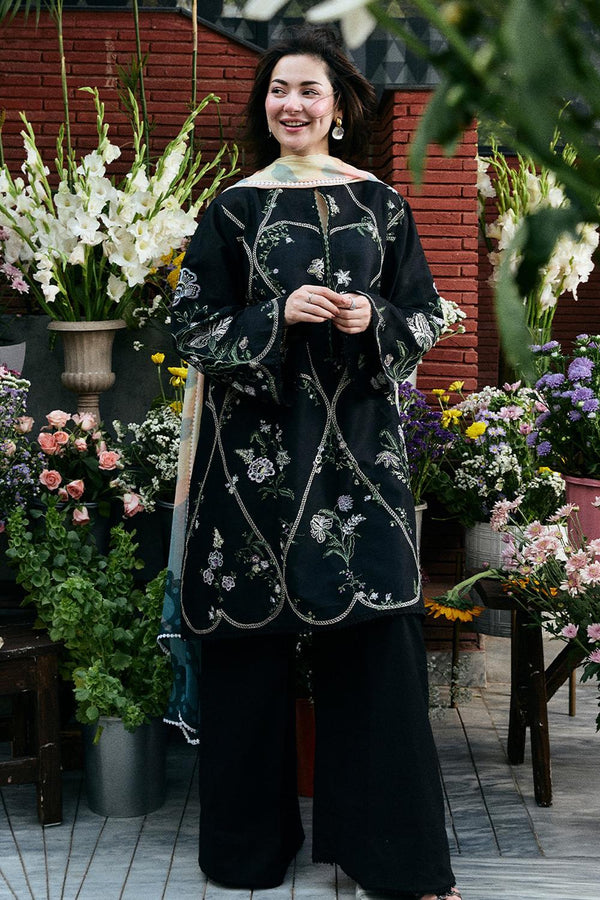 3 Piece Unstiched Embroidery Dhanak