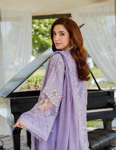 Beautiful Lawn Embroidered Dress like a tulips