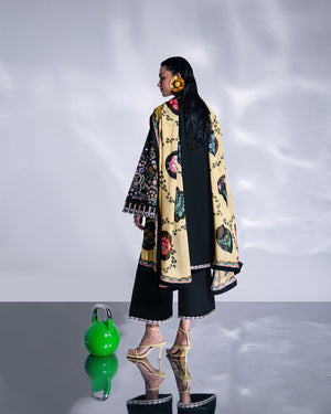 Embroidered Dhanak Shirt