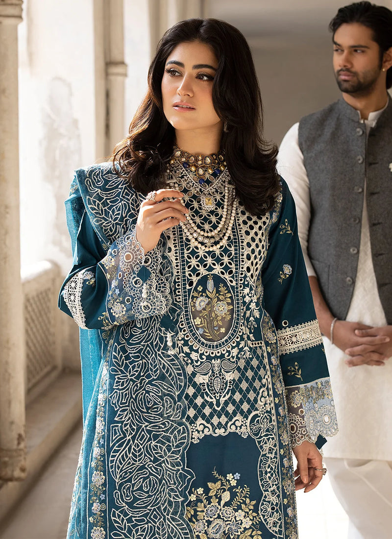 3-Piece Traditional Embroidery Dress with Premium Quality Lawn | Summer Specials