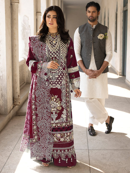 3-Piece Traditional Embroidery Dress with Premium Quality Lawn | Summer Specials
