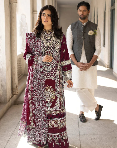 Premium Traditional Lawn embroidered Dress for Women Summer Clothing in Pakistan