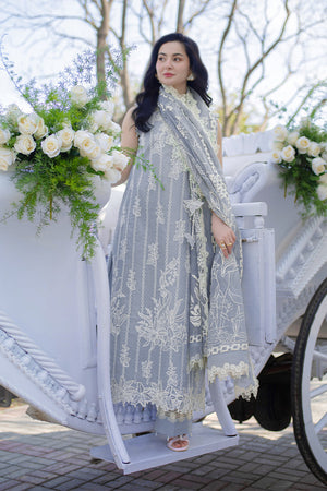 Embroidered Dhanak Shirt