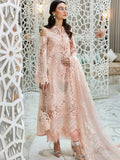 Peach Color Lawn Dress with Premium Embroidery in Chikkan kaari Work