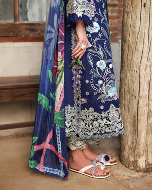 Embroidered Dhanak Shirt