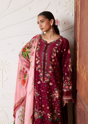 Embroidered Dhanak Shirt