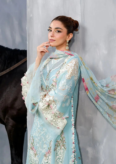 Premium Embroidered Lawn Dress with Premium Fabric for Summer Collection 2026