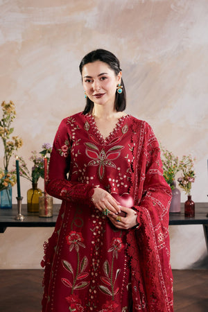 Embroidered Dhanak Shirt