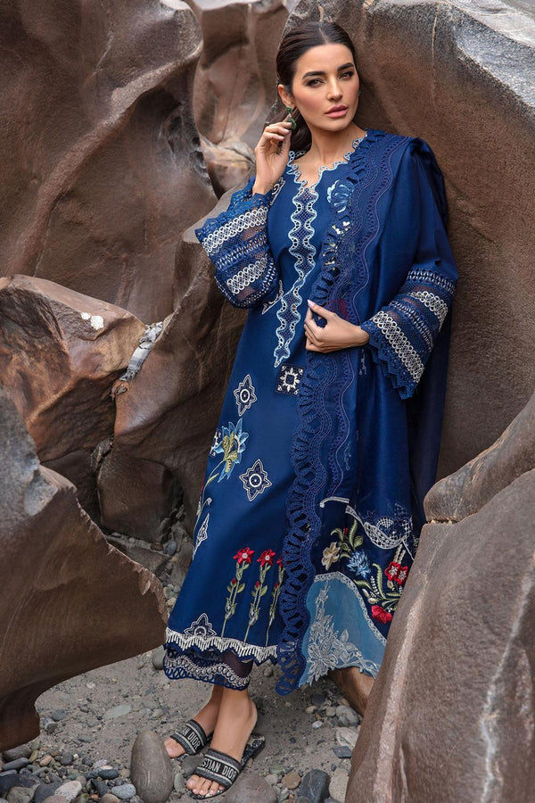 3 Piece Unstiched Embroidery Dhanak