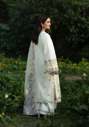 Embroidered Dhanak Shirt