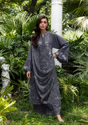 Embroidered Dhanak Shirt