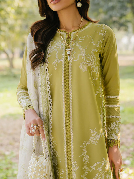 Premium Embroidered Lawn Dress Design for Women Summer Collection 2026