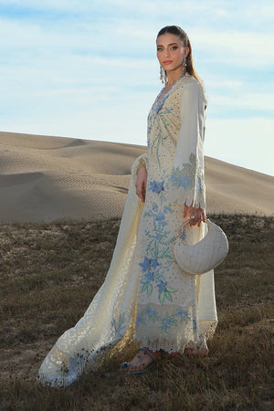 Embroidered Dhanak Shirt