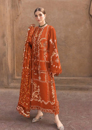 Embroidered Dhanak Shirt