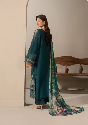 Embroidered Dhanak Shirt