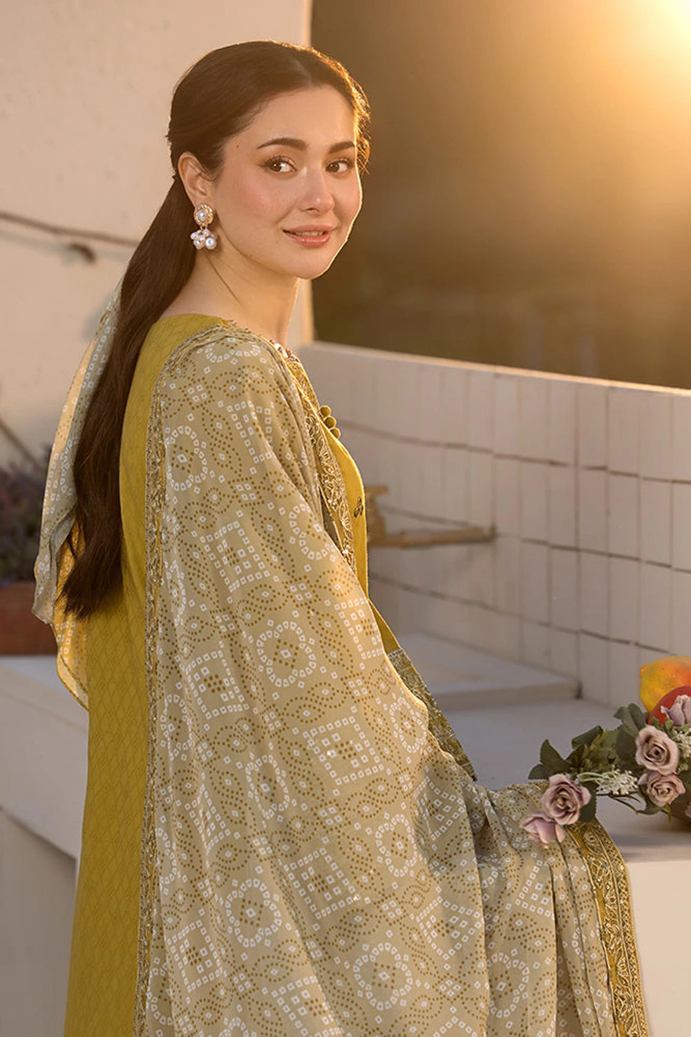 3 Piece Unstiched Embroidery Dhanak