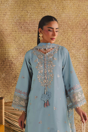Embroidered Dhanak Shirt