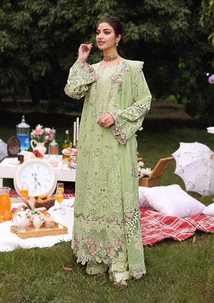 Embroidered Dhanak Shirt
