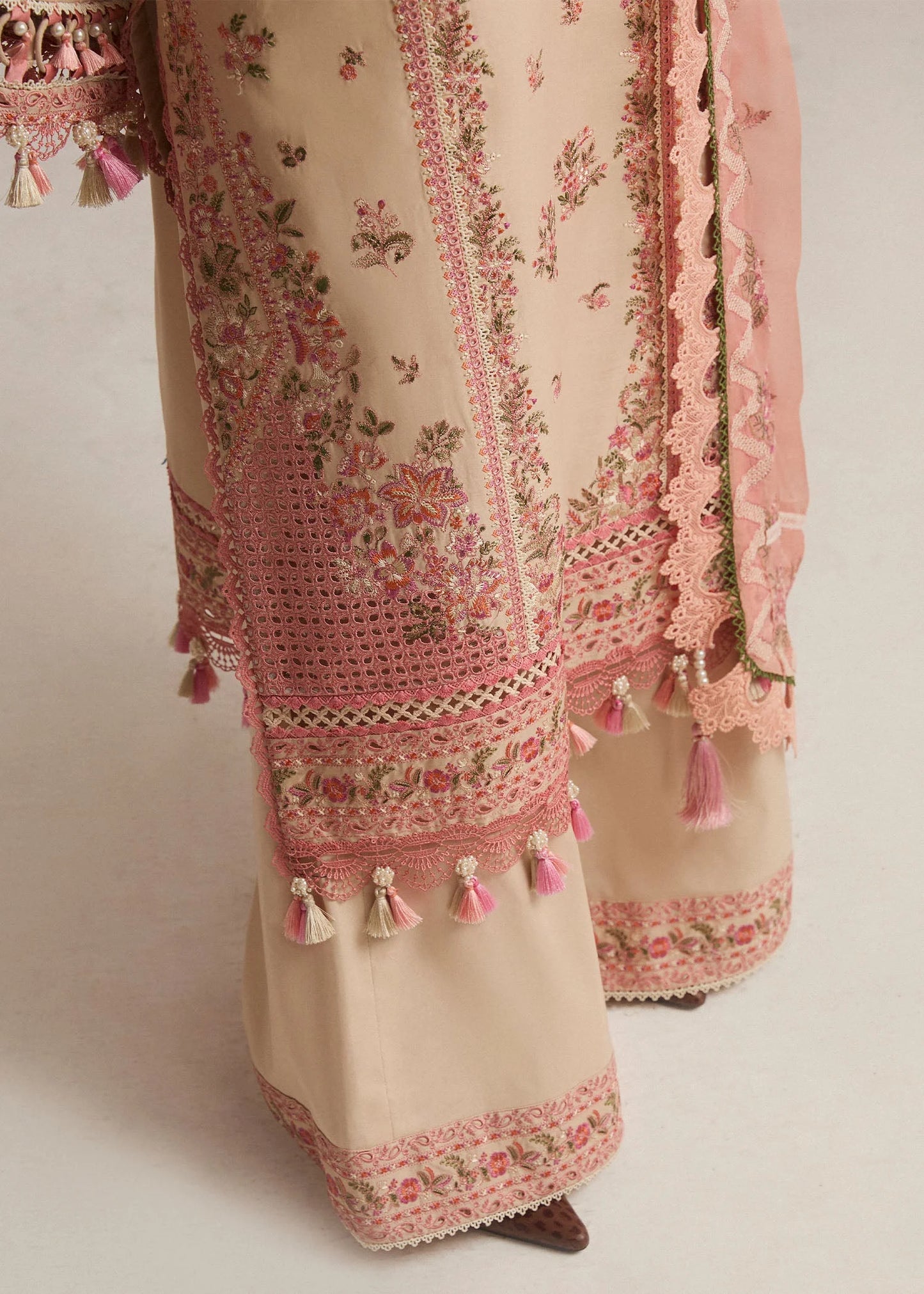 Premium Lawn Embroidered Dress Design with Premium Khadi net Dupatta for Summer Collection 2026