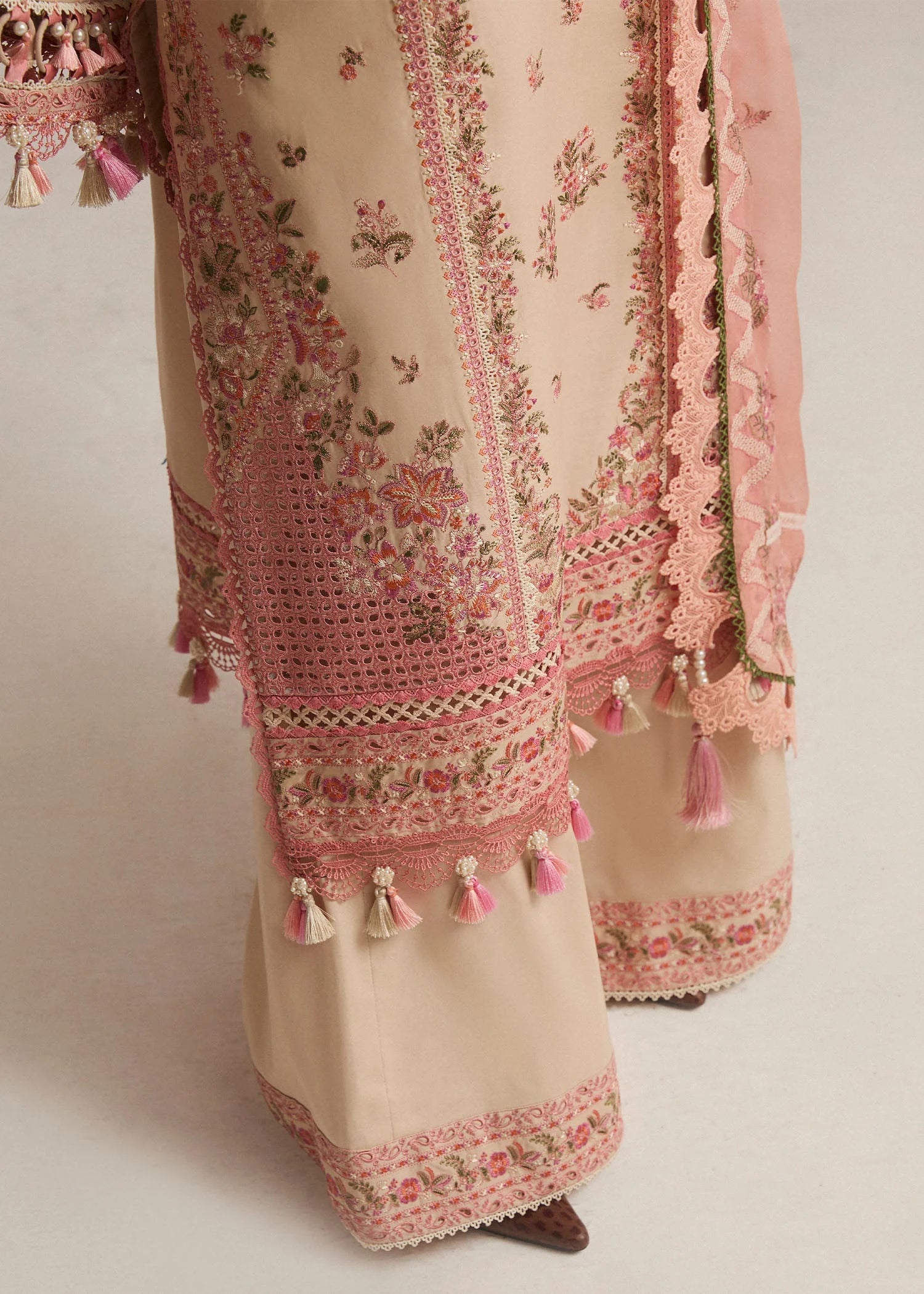 Premium Lawn Embroidered Dress Design with Premium Khadi net Dupatta for Summer Collection 2026