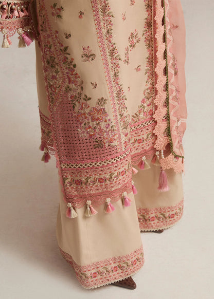 Premium Lawn Embroidered Dress Design with Premium Khadi net Dupatta for Summer Collection 2026