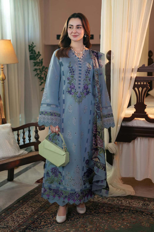3 Piece Unstiched Embroidery Dhanak