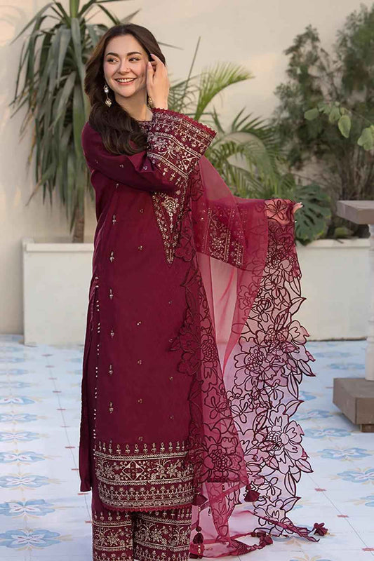 3 Piece Unstiched Embroidery Dhanak