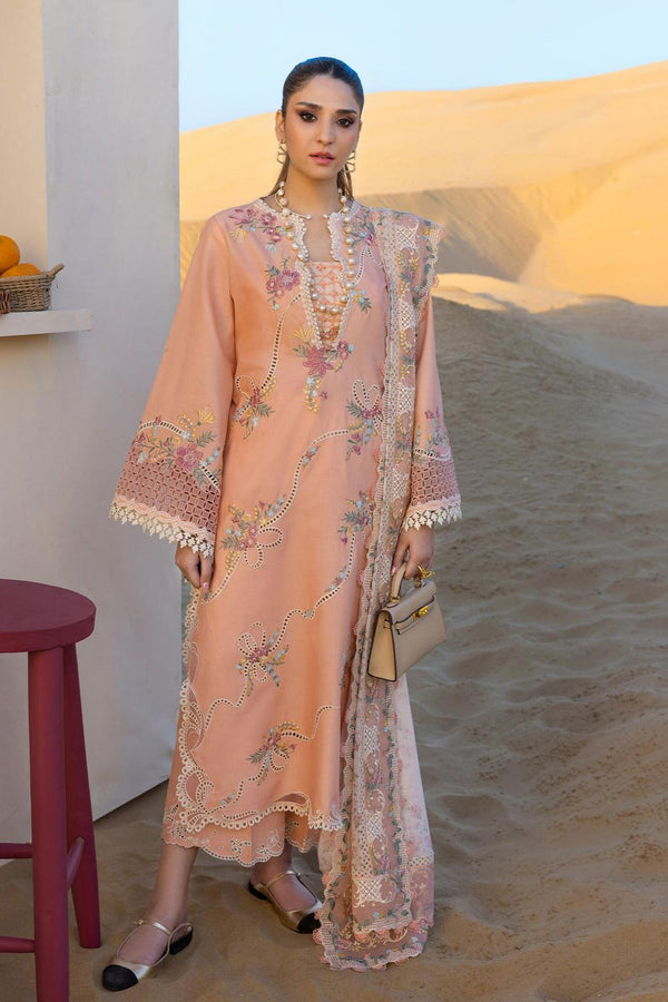 3 Piece Unstiched Embroidery Dhanak