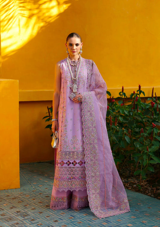 Light Pink Dress in Lawn for Women Clothing in Summer and Eid ul fitr 2026