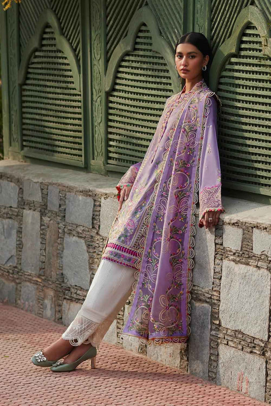 3 Piece Unstiched Embroidery Dhanak