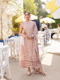 3-Piece Embroidered Lawn outfit with Printed Chiffon Dupatta