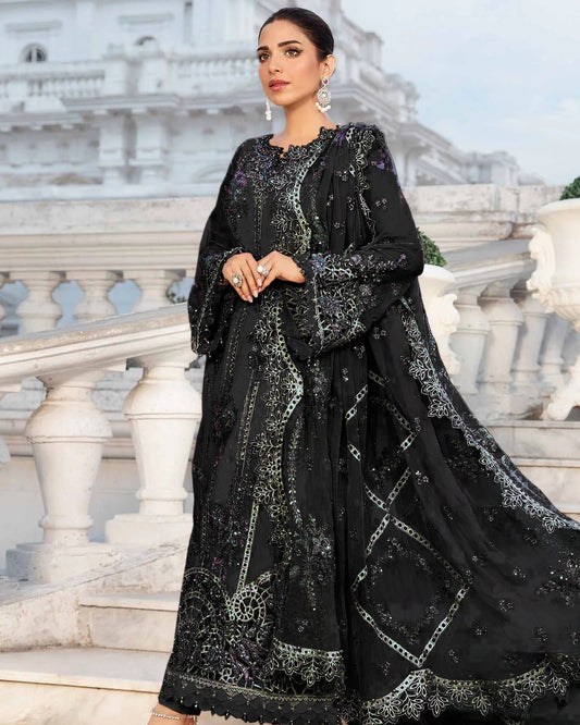 Lawn Embridered Eid Collection Outfit