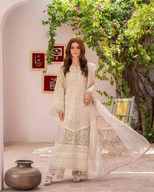 Premium Lawn Dress Design for Eid Collection