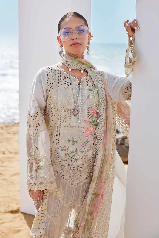 Luxury Lawn Embroidered Dress Design for Women Eid Collection