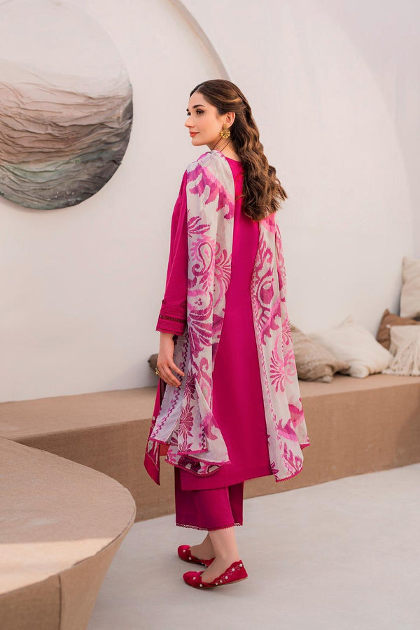 3 Piece Unstiched Embroidery Dhanak