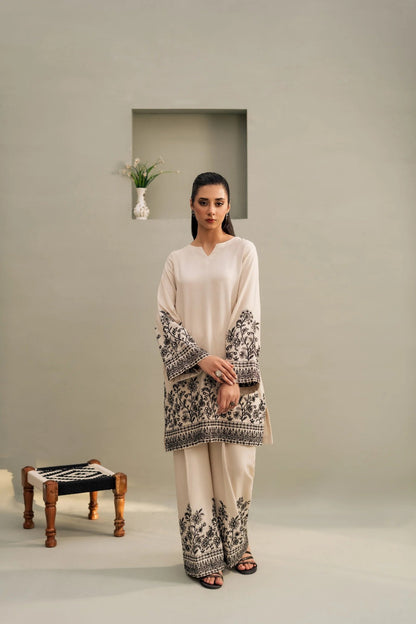 3 Piece Unstiched Embroidery Dhanak